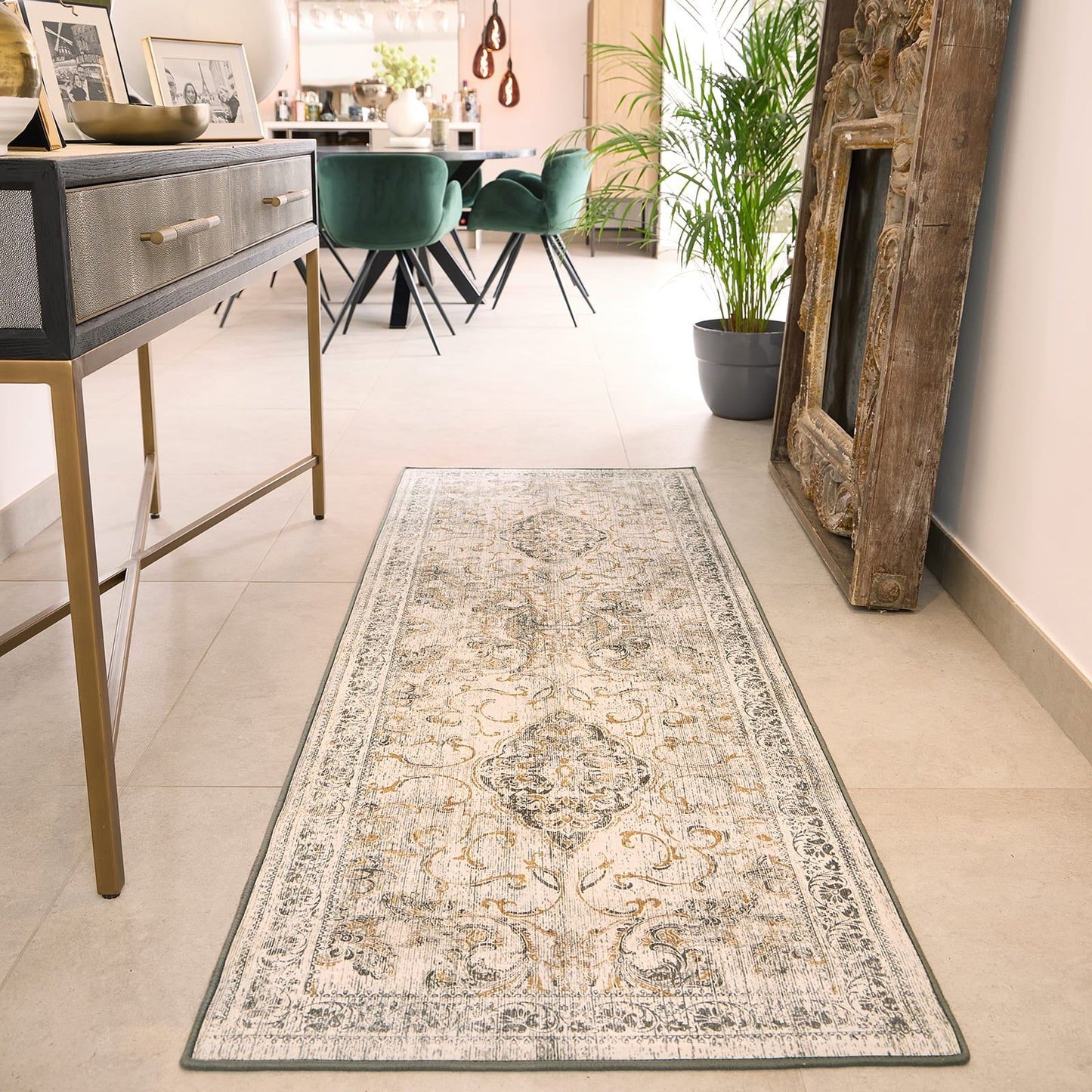 Hug Rug Eco-Washable Baroque Rug