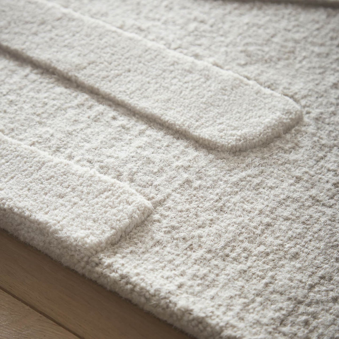 Origins Sculptured Stone Oatmeal Rug