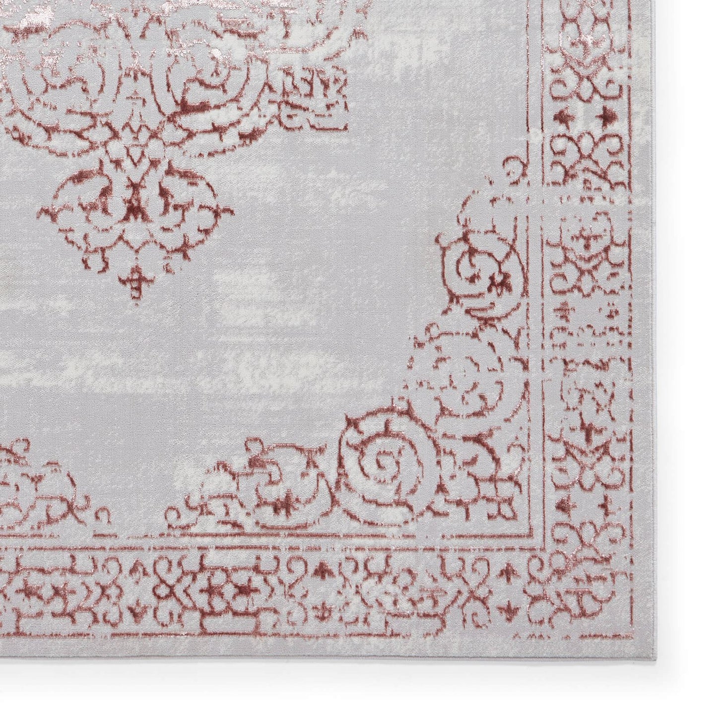 Artemis B9076A Rose / Silver Traditional Rug