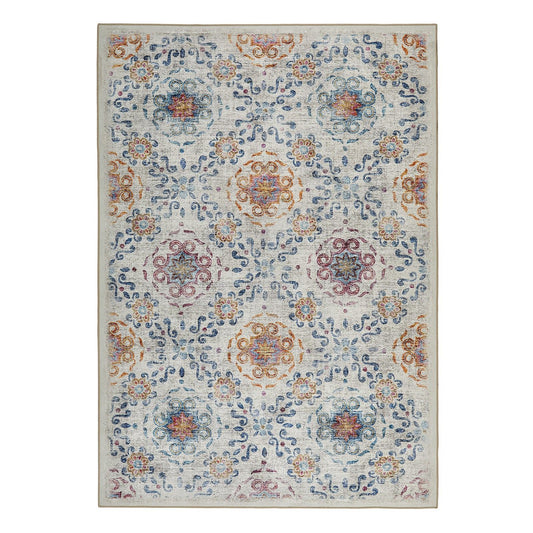 Hug Rug Eco-Washable Modern Damask Rug