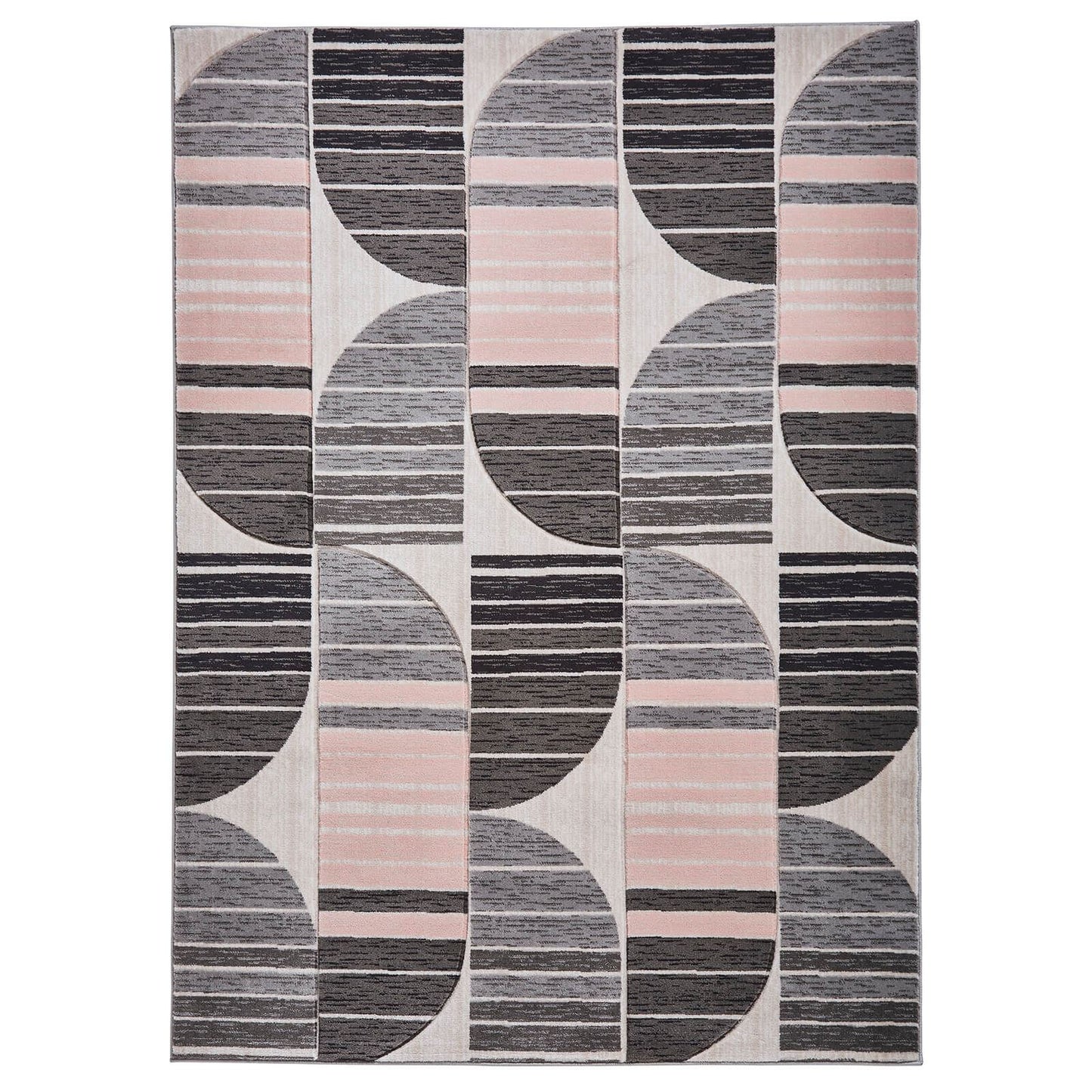 Pembroke HB33 Grey/Rose Modern Rug