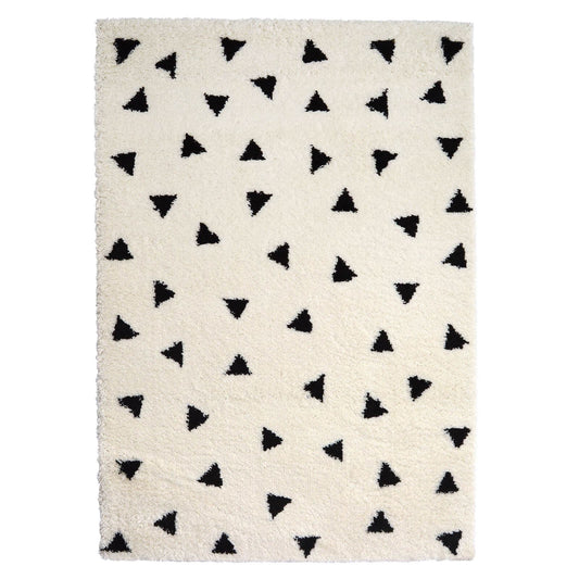Snug Mono Triangles Rug