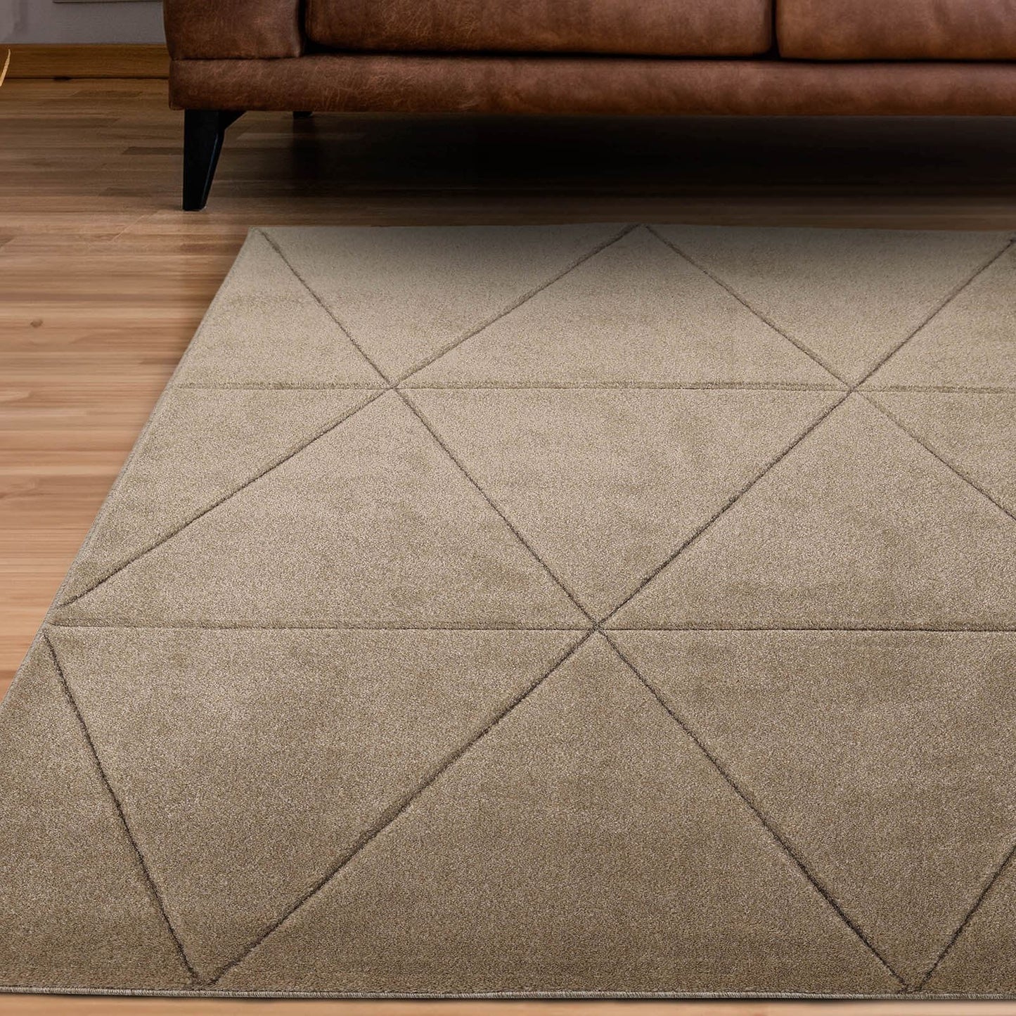 Newport Capleton Natural Plain Rug