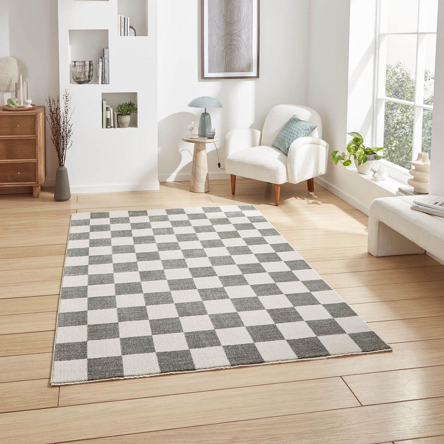 Baltimore 66618 Green Modern Rug