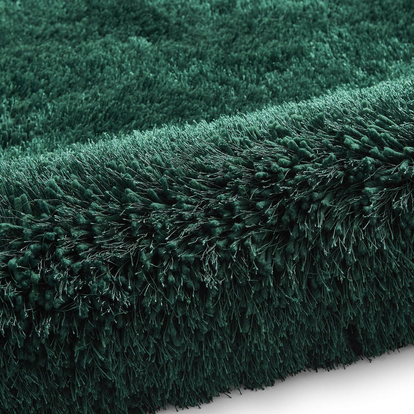 Montana Jewel Green Shaggy Rug