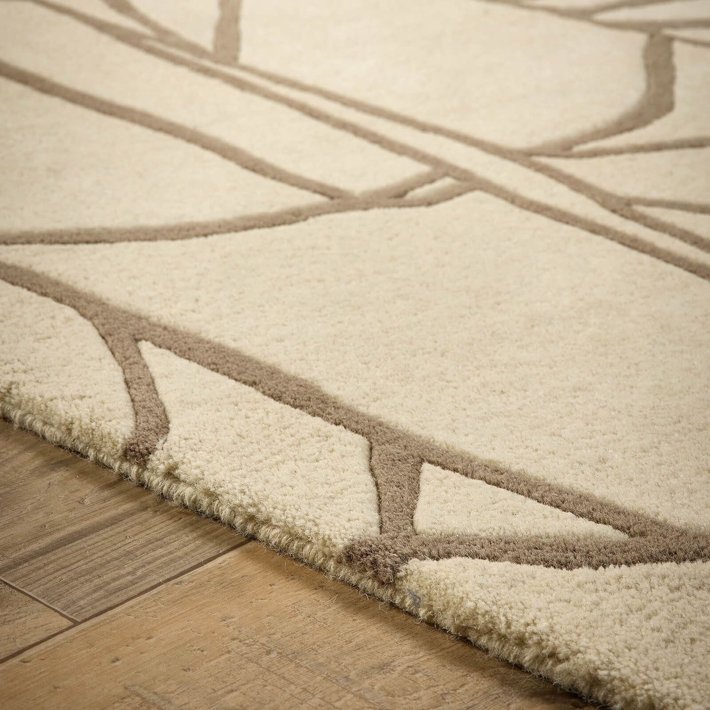 Origins Kintsugi  Stone Cream Rug