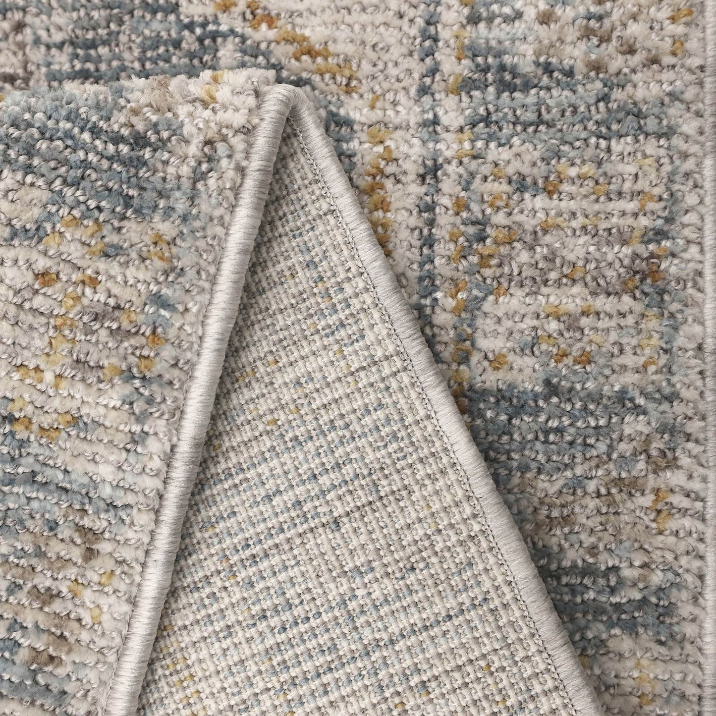 Mateo Medallion Blue Vintage Rug