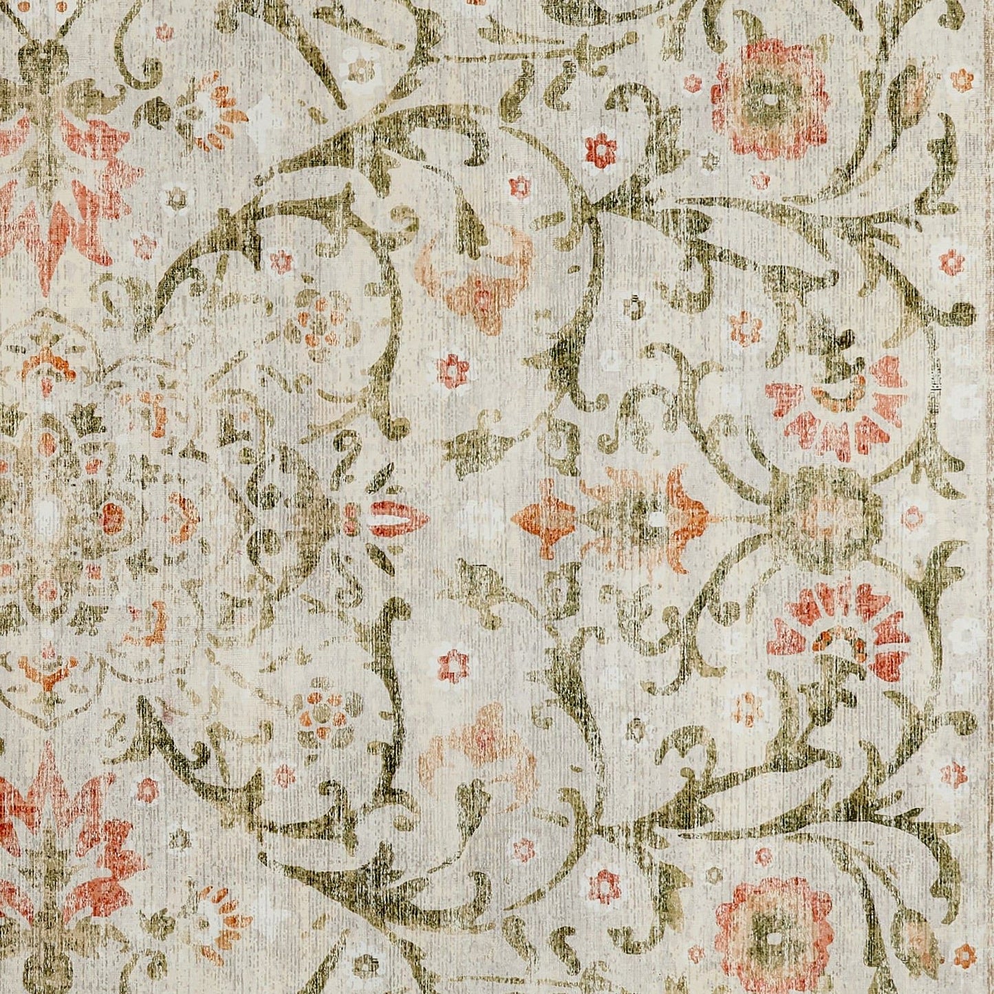 Hug Rug Eco-Washable Country Paisley Rug