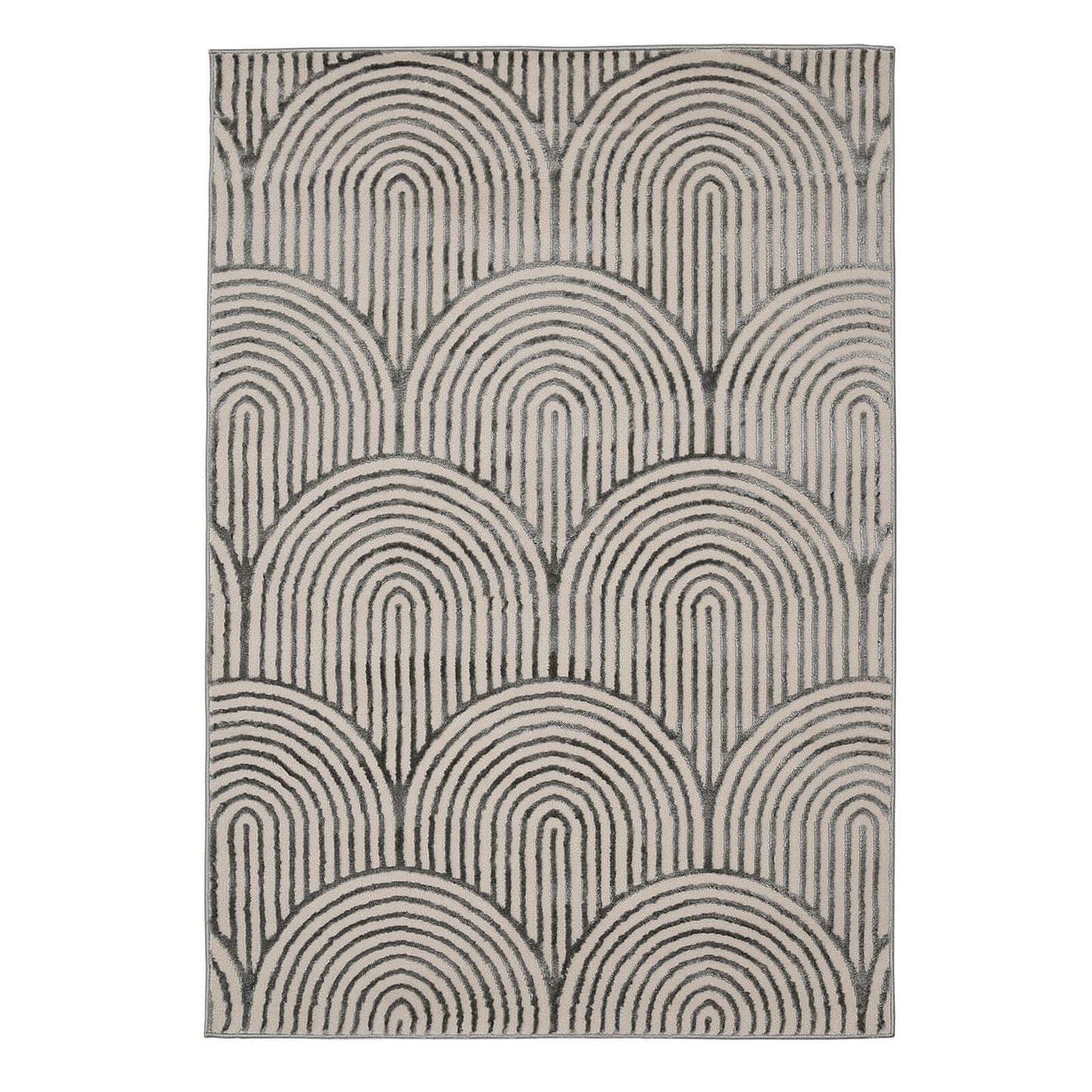 Zoe Arcs Natural Rug