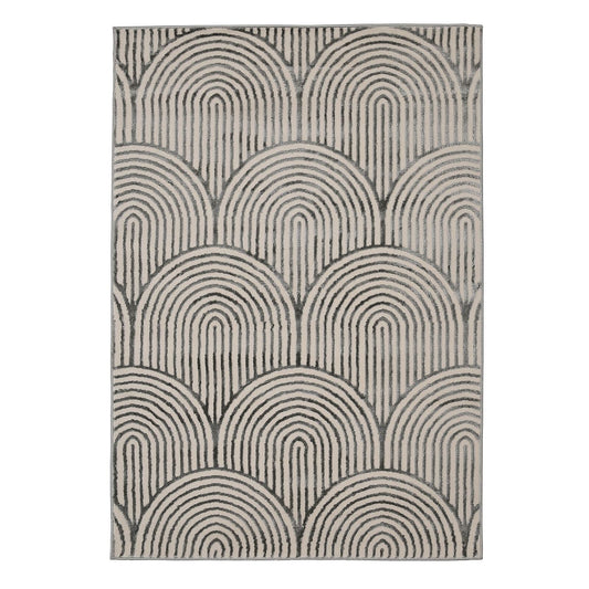Zoe Arcs Natural Rug