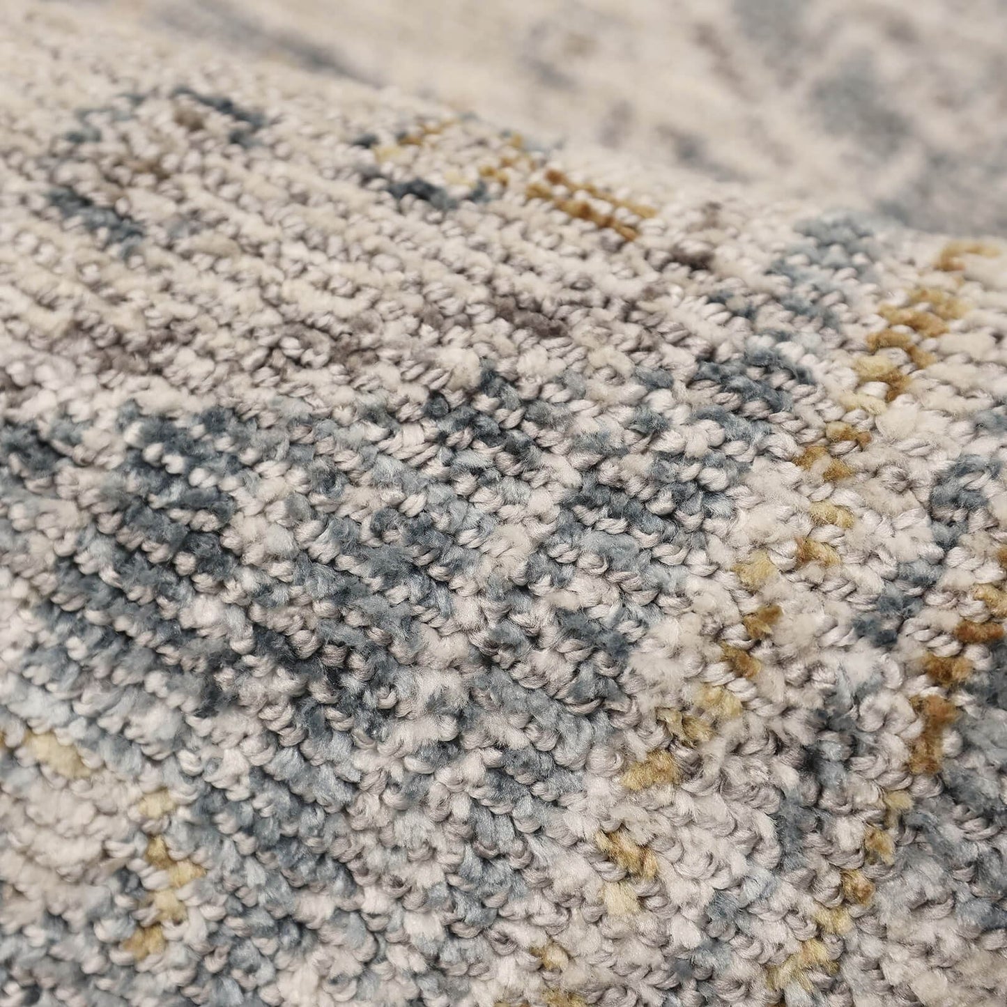 Mateo Medallion Blue Vintage Rug