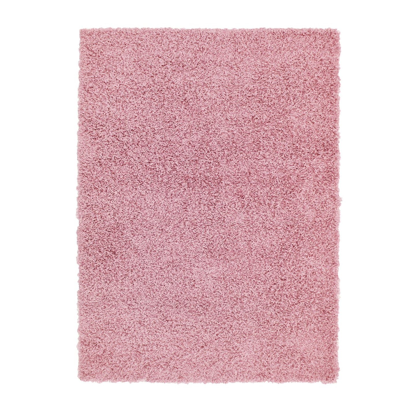 Jazz Shaggy Blush Pink Plain Rug