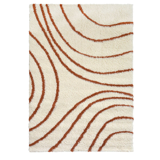 Snug Iso Terracotta Waves Rug
