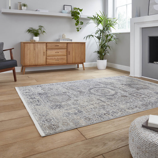 Athena 18599 Grey Rug - 160 x 230