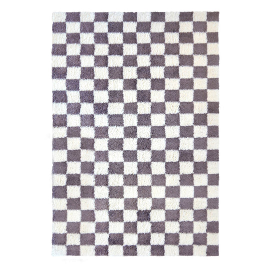 Snug Lilac Checks Rug