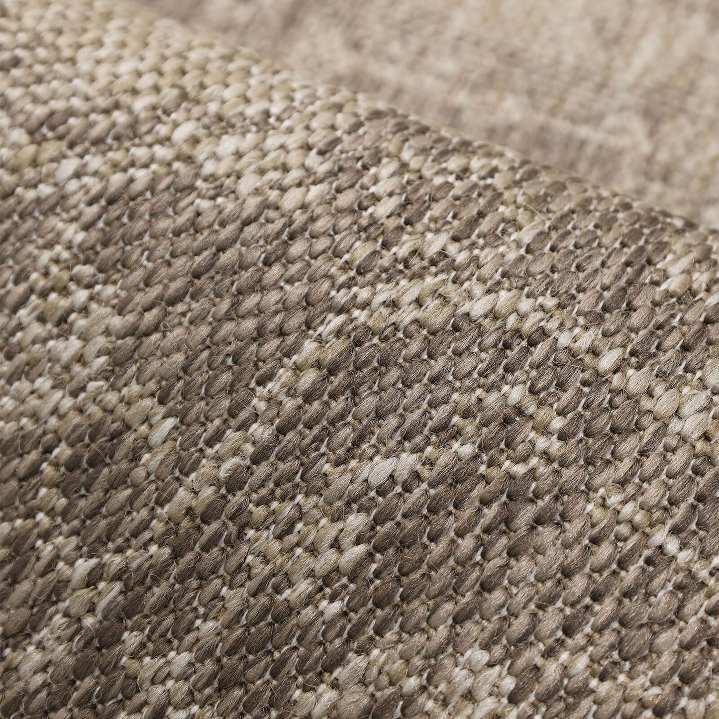 Flatweave Gel Medallion Latte Rug