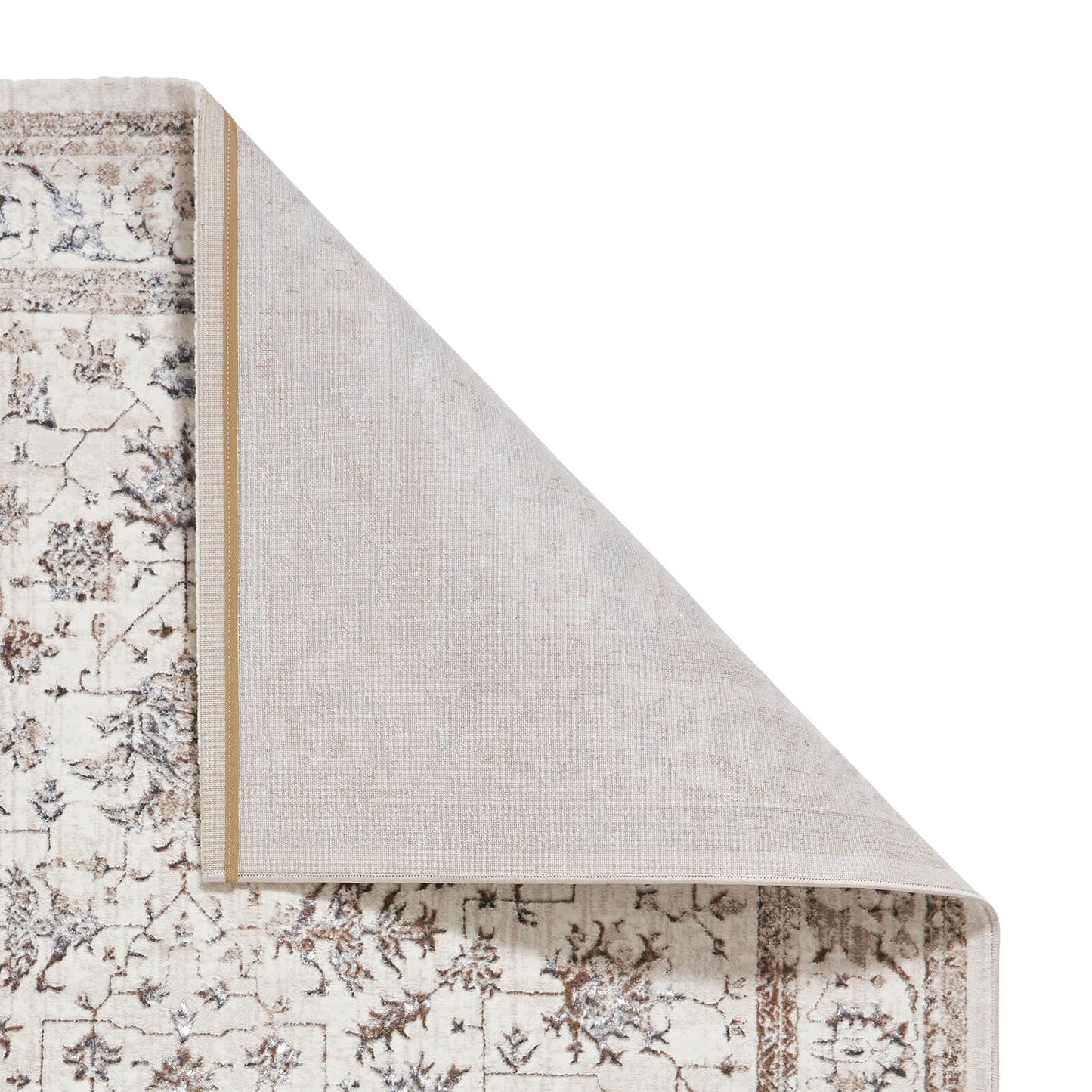 Creation 50112 Beige/Silver Modern Rug