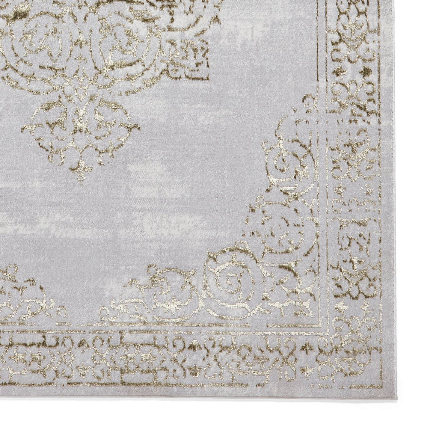 Artemis B9076A Gold/ Silver Traditional Rug