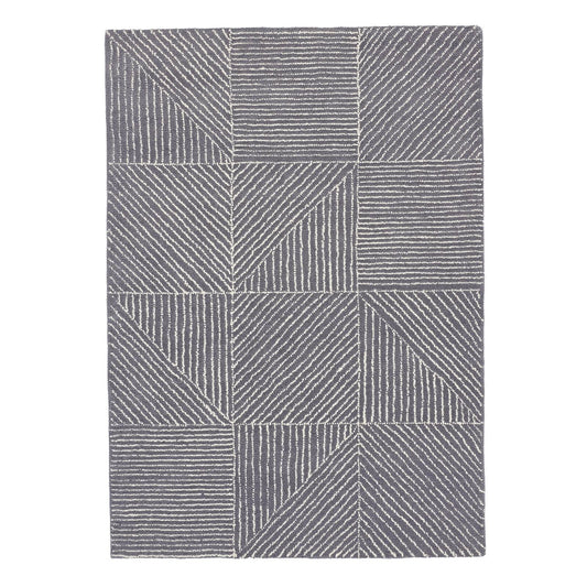 Origins Geometric Charcoal Rug