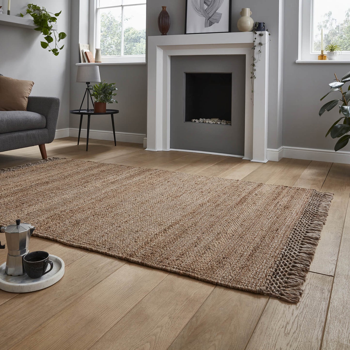 Bazaar Jute 23787 Natural Rug - 120 x 170