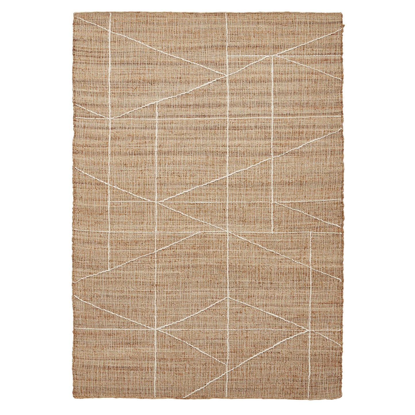 Bazaar Jute 24875 Natural Rug - 120 x 170