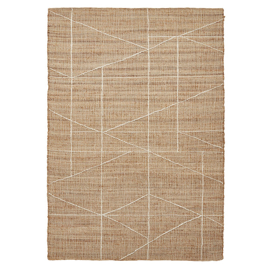 Bazaar Jute 24875 Natural Rug - 120 x 170