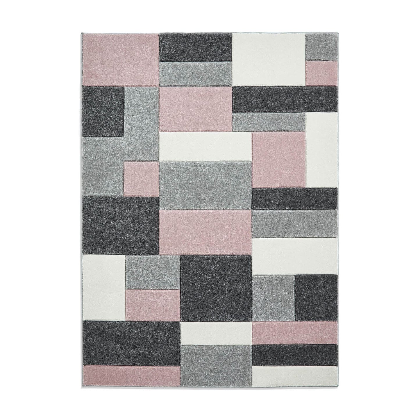 Matrix MT61 Grey/Rose Modern Rug