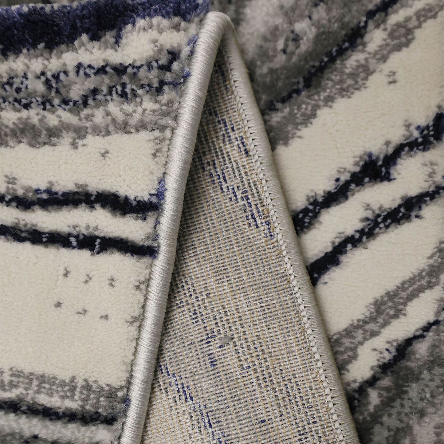 Dusk Watercolour Navy Rug