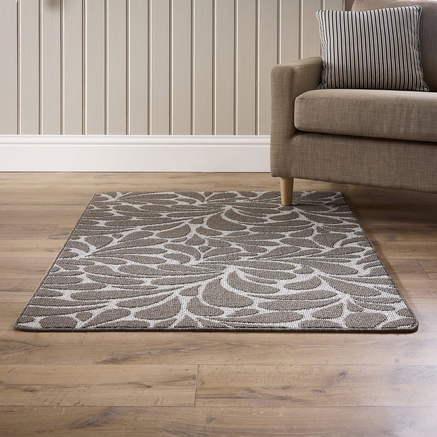 My Mat Sculptured Patterned Raindrop Rug