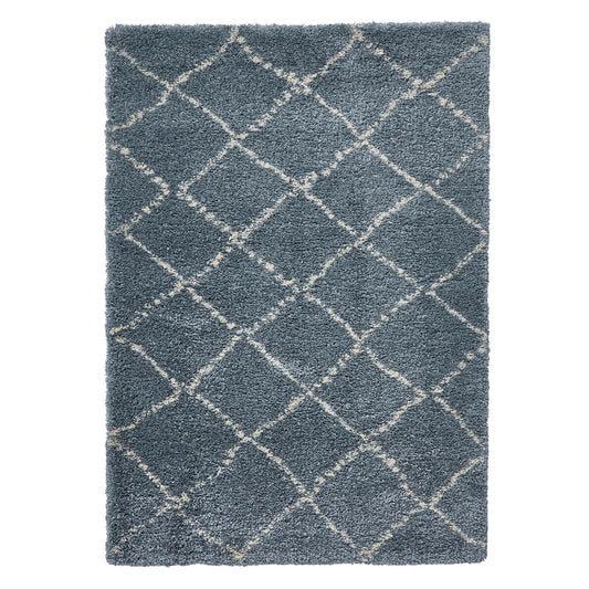 Royal Nomadic 5413 Teal/Cream Modern Rug