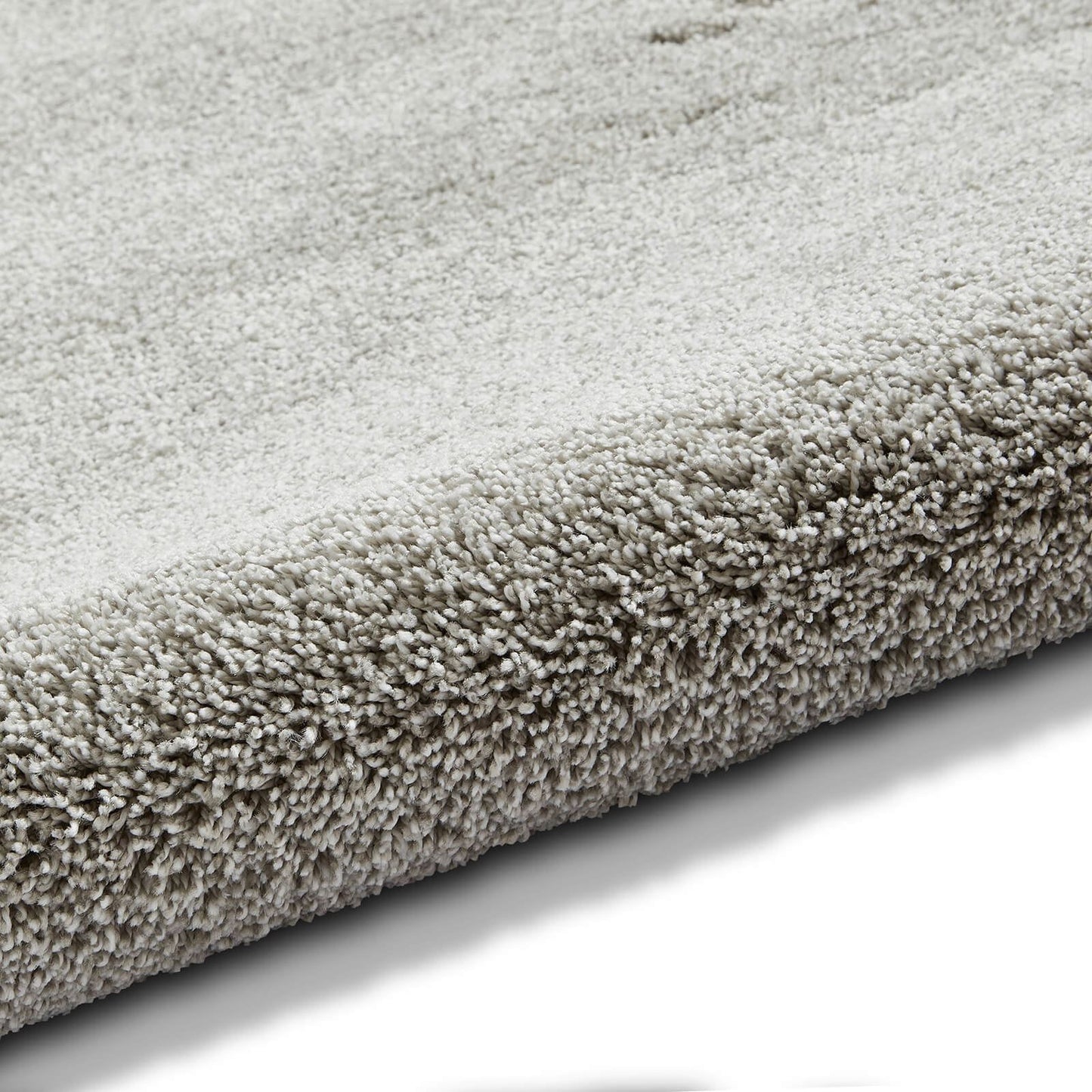 Deluxe Silver Shaggy Rug