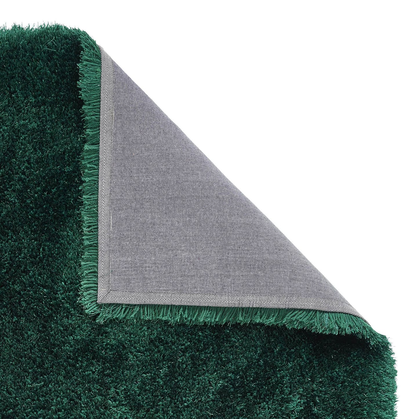 Montana Jewel Green Shaggy Rug