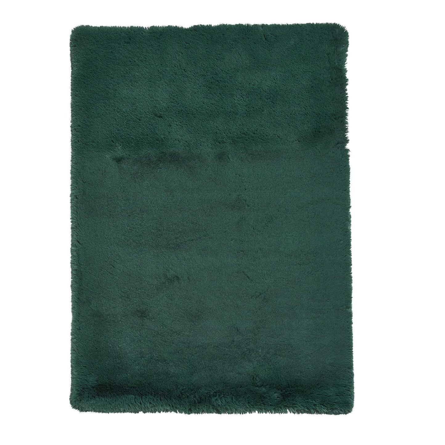 Super Teddy Jewel Green Shaggy Rug