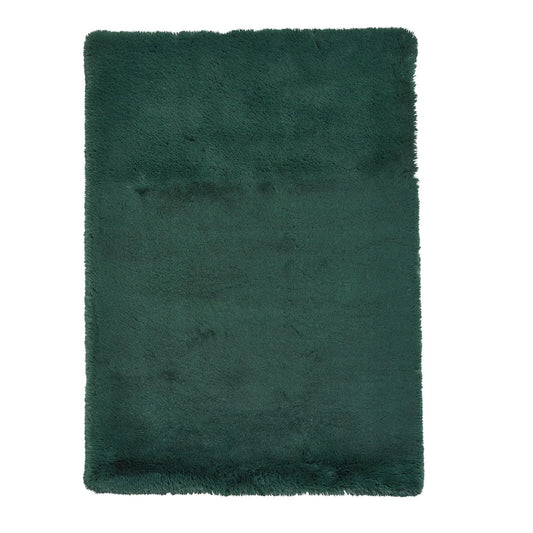 Super Teddy Jewel Green Shaggy Rug