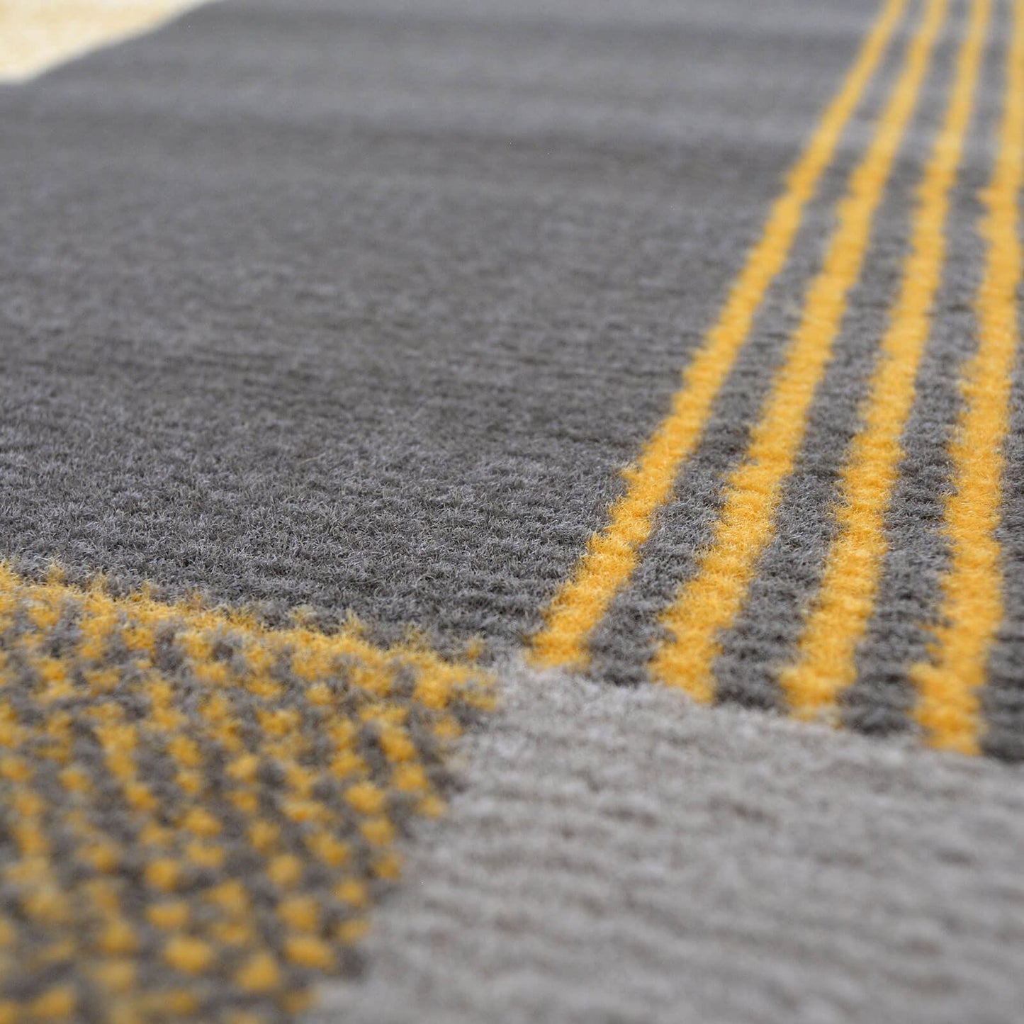 Maestro Montreal Ochre Blocks Rug