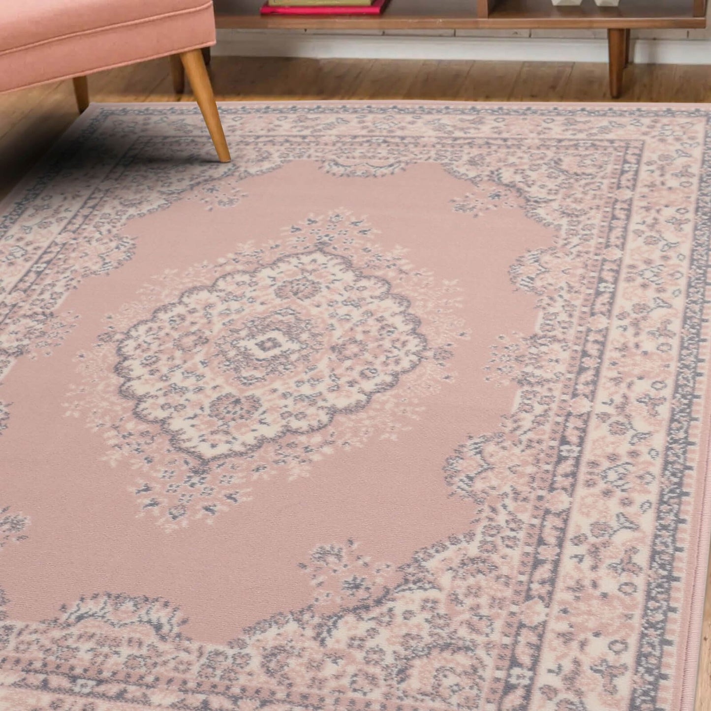 Maestro Blush Traditional Rug - 080 X 150cm (2ft 6" x 5ft 0")