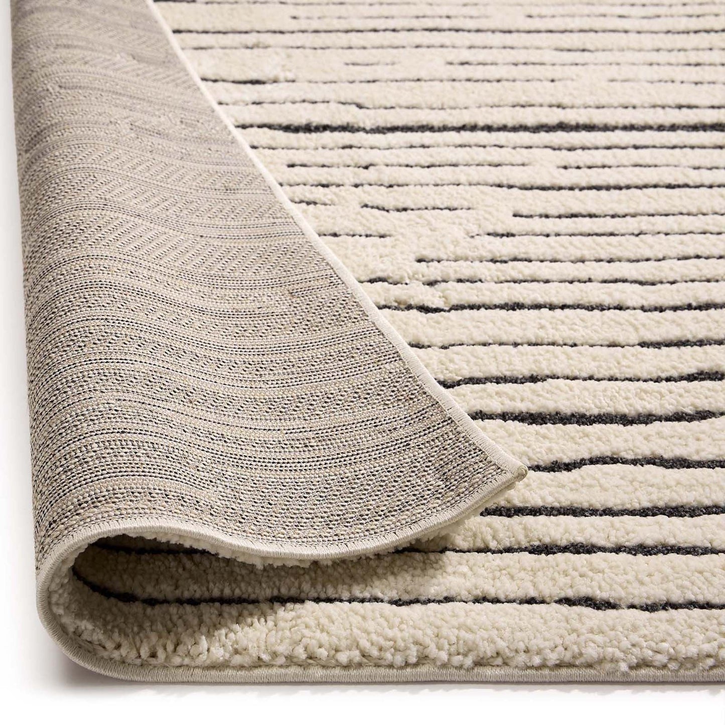 Origins Woodweave Ivory/Charcoal 67X200