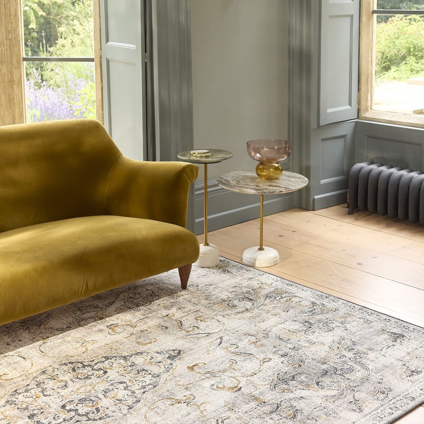 Hug Rug Eco-Washable Baroque Rug