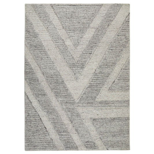 Stellar Arrow Textured Natural Rug