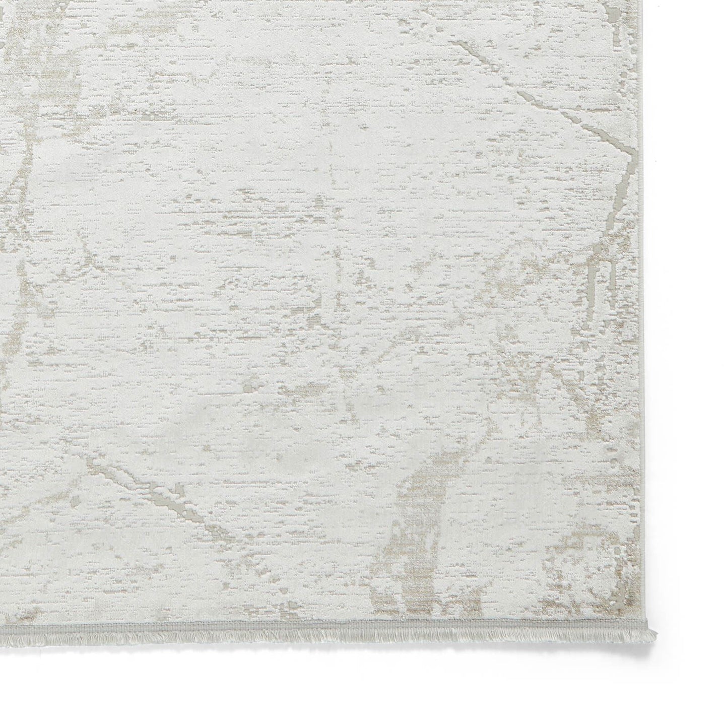 Mirage MR15 Cream Modern Abstract Rug - 200 x 290cm (6ft 6" x 9ft 6")