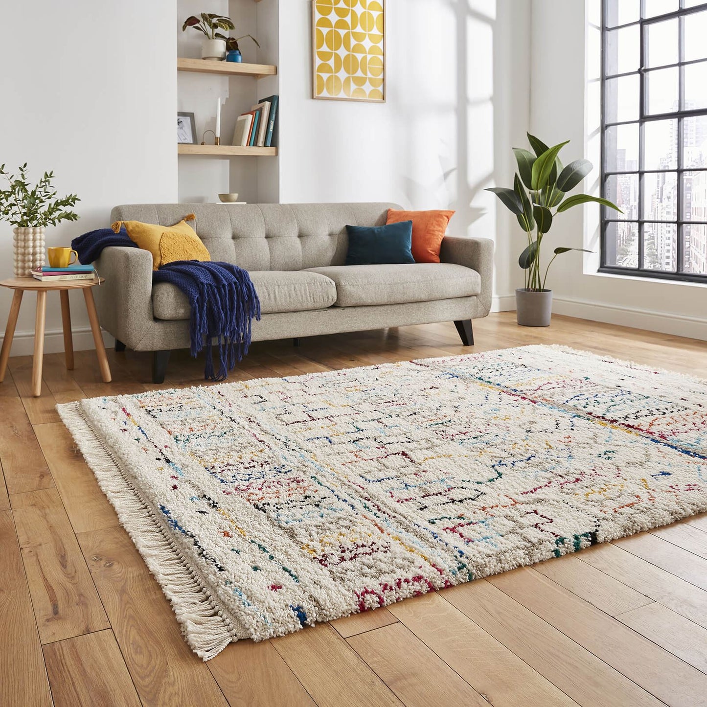 Boho 5641 Multi Modern Rug