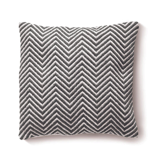 Hug Rug Woven Herringbone Cushion Warm Grey 45X45 Rug