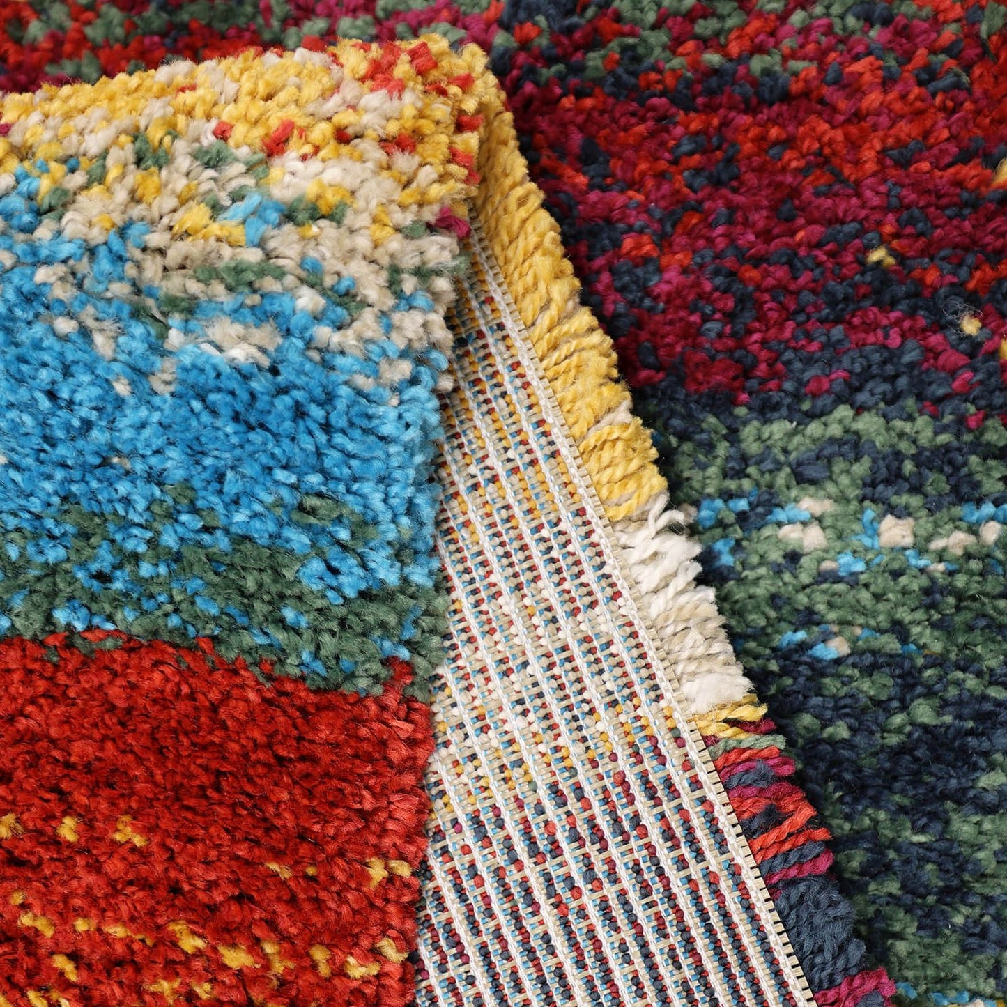 Noble Blocks Multi Rug - 120 X 170cm (4ft 0" x 5ft 6")