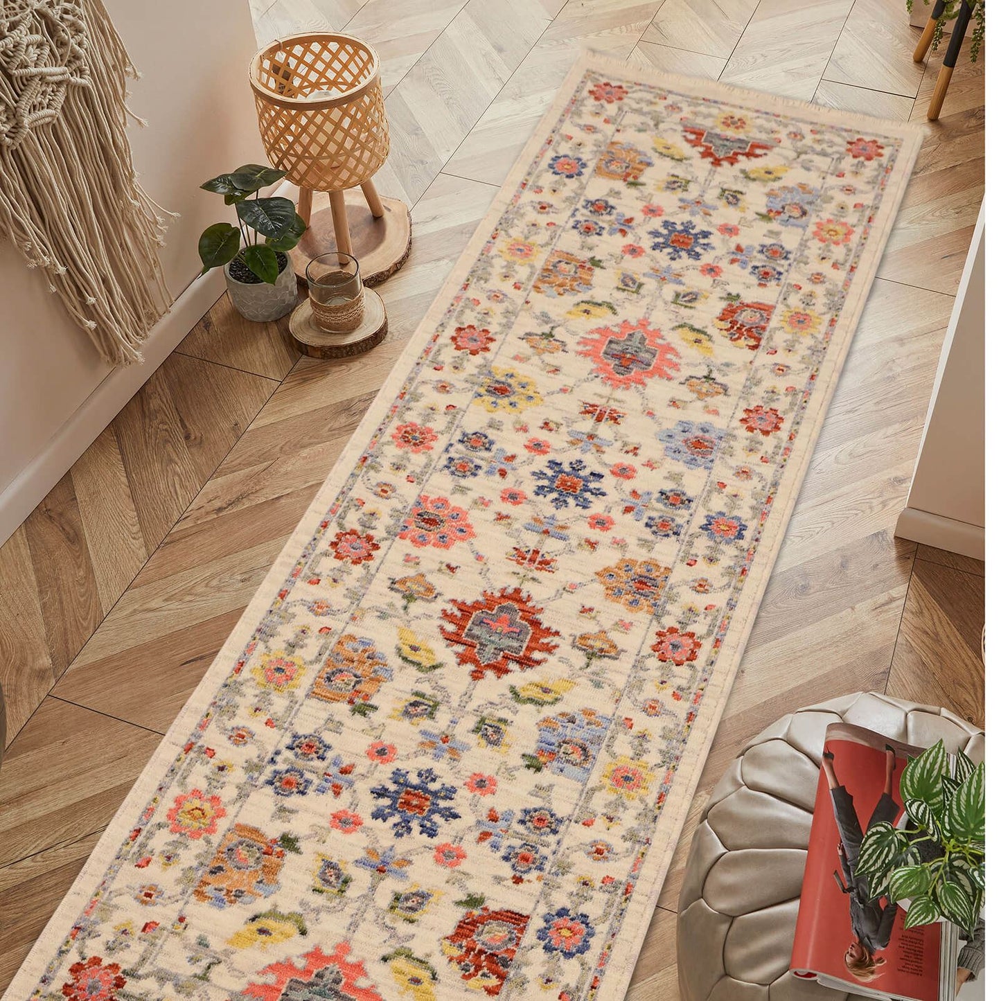New Nomad Floral Multi Rug