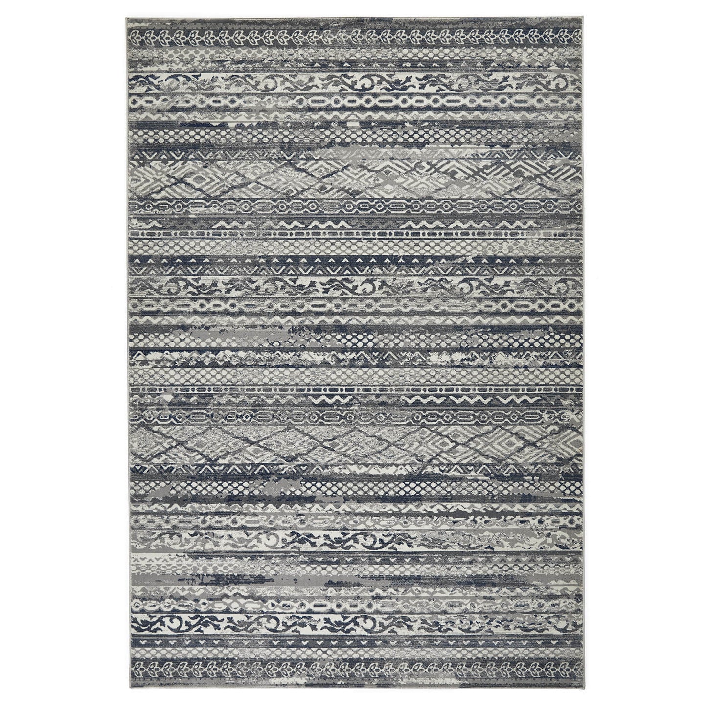 Kendra 7153 H Grey Rug - 200x285