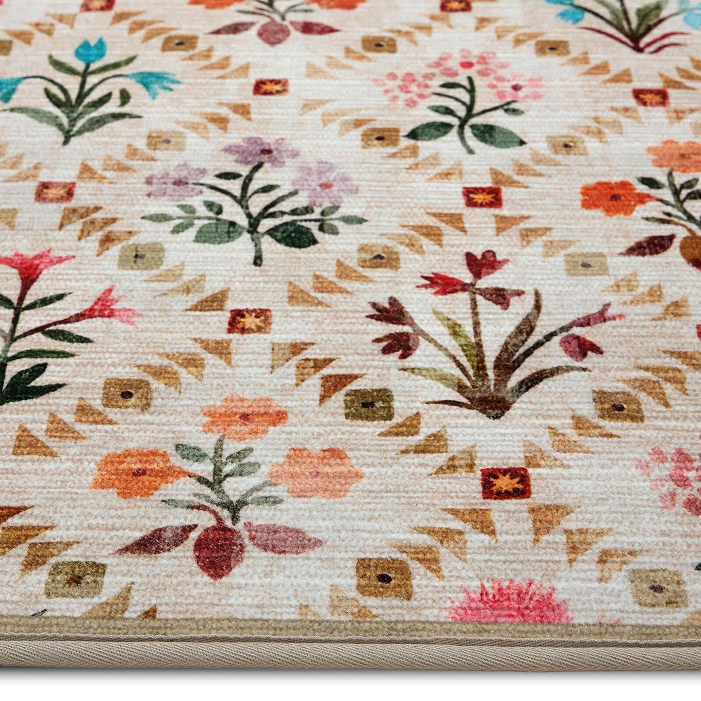 Hug Rug Eco-Washable Wildflower Patch