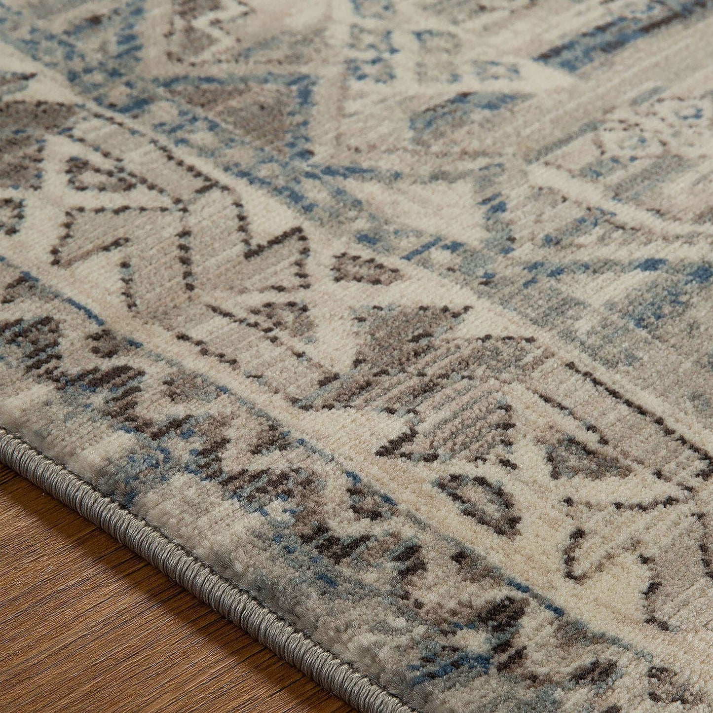 Kendra 2603 H Traditional Grey Rug - 120 X 170cm (4ft 0" x 5ft 6")