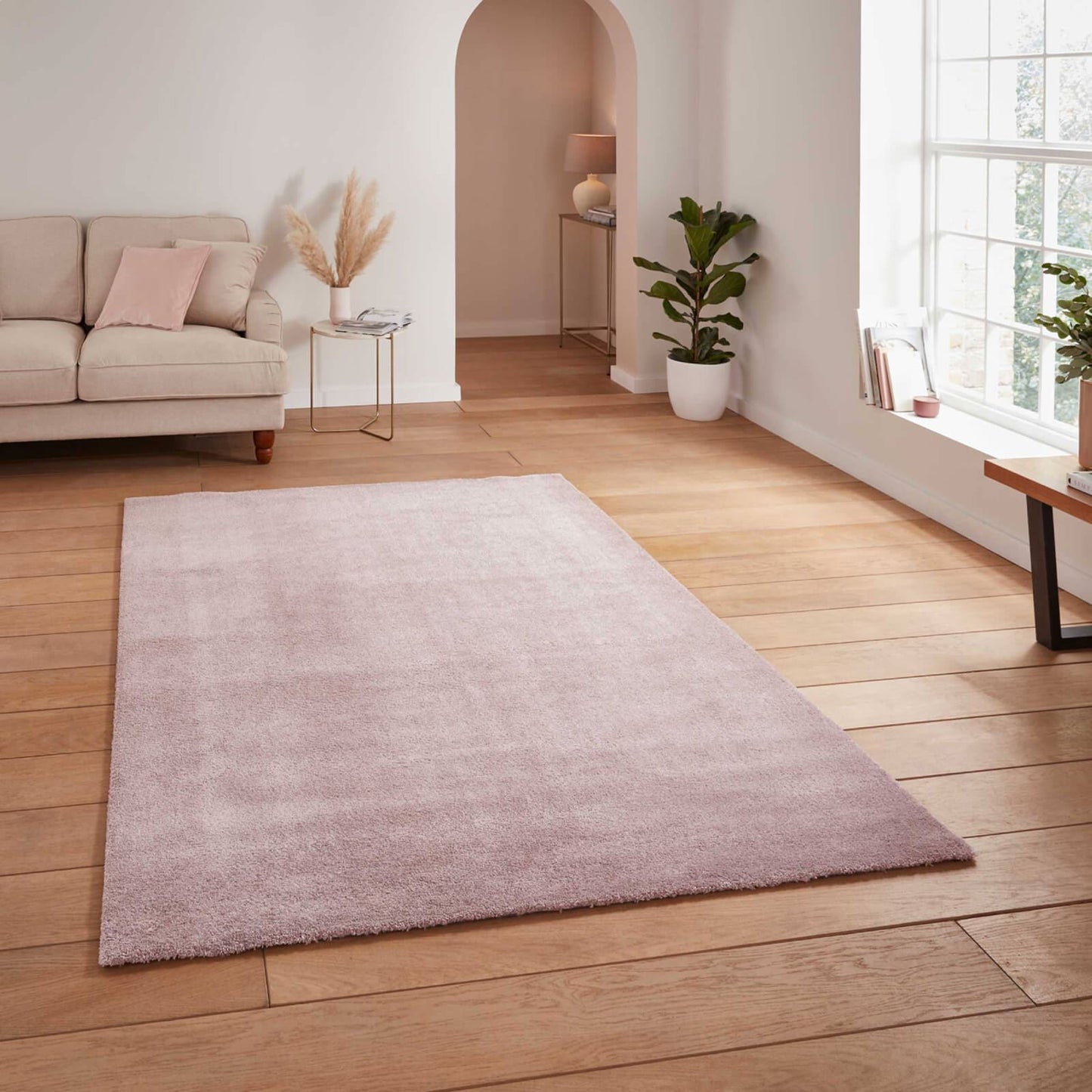 Cove Rose Shaggy Rug