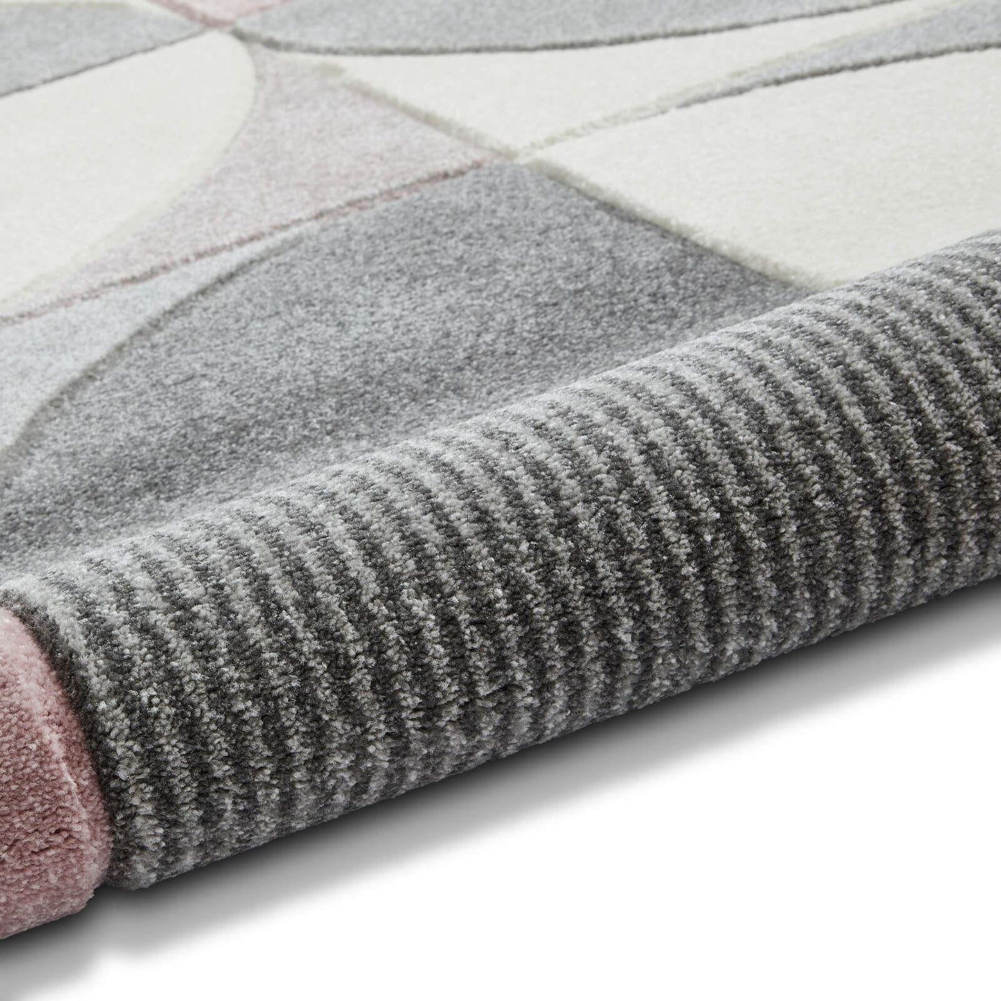 Matrix MT63 Grey/Rose Modern Rug