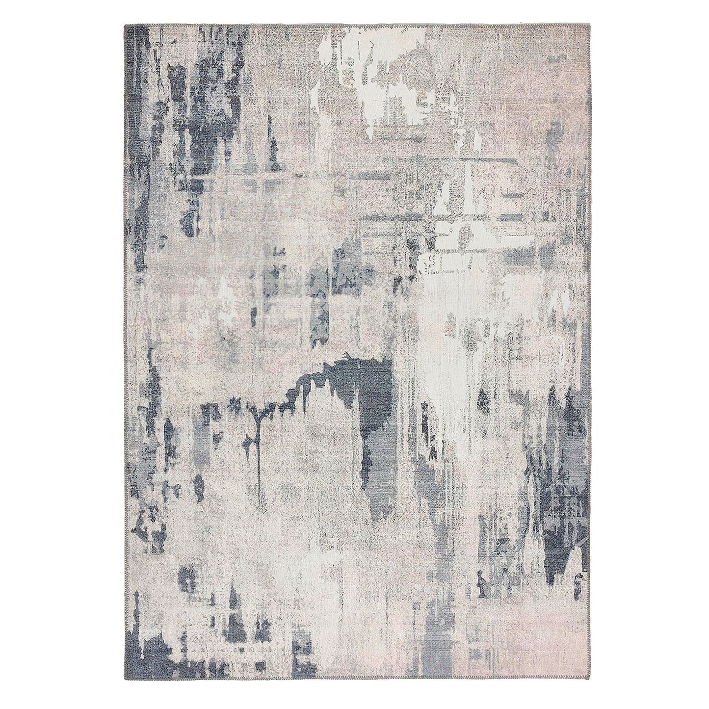 Origins Washable Arctic Scrape Glacier Rug